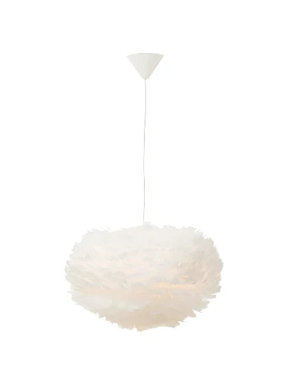 Feather Ceiling Lamp - White