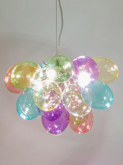 Bubbles Multicolor Glass Pendant Lamp