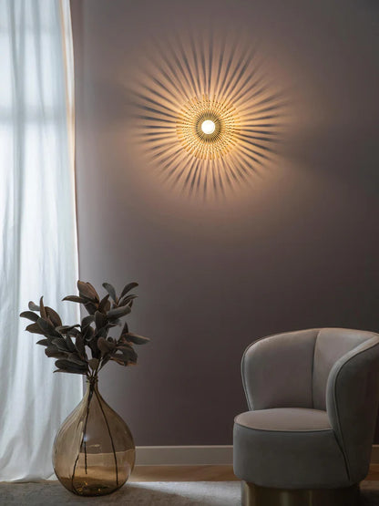 Wandlamp De Zon