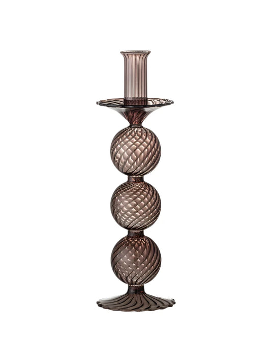 Candle Holder Doqi - Brown