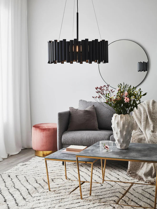 Obsidiaan Design Hanglamp