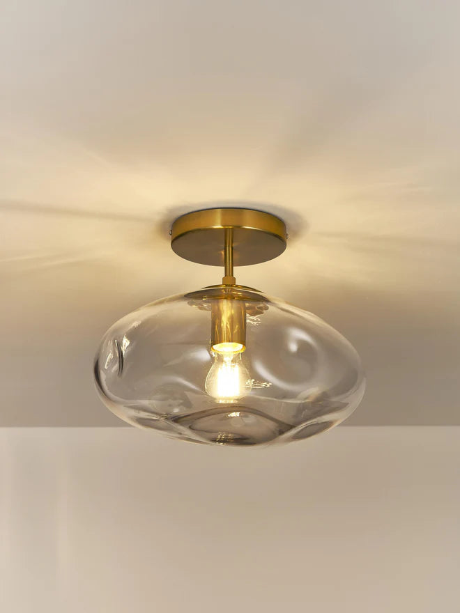 Amour Ceiling Light - Gold Transparent