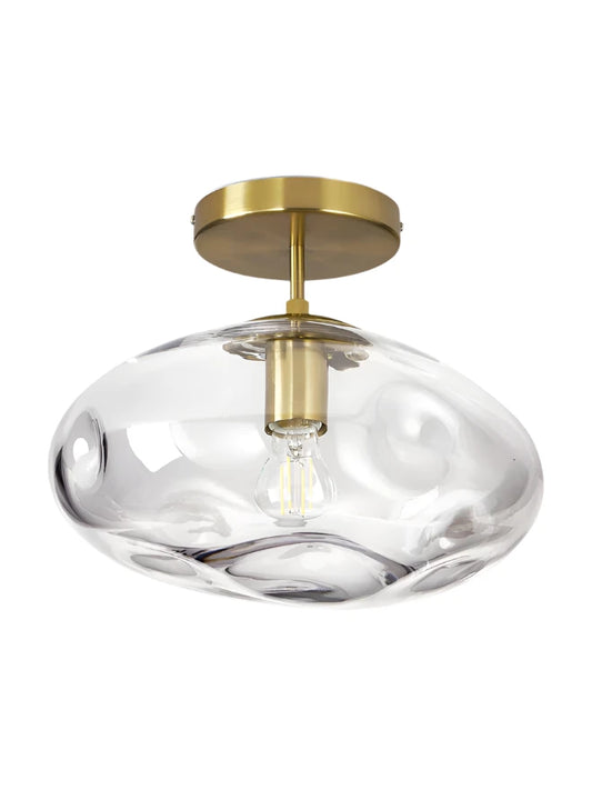 Amour Ceiling Light - Gold Transparent