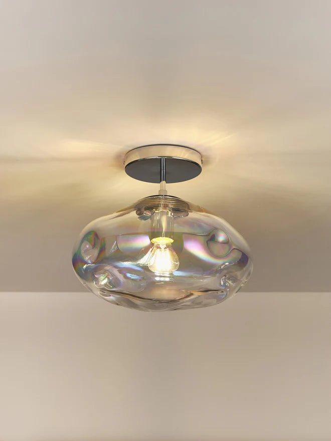 Amour Ceiling Light - Iridescent Glass