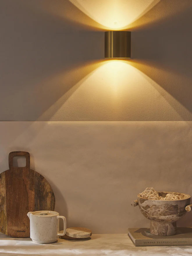 Linnara Wandlamp - Goud