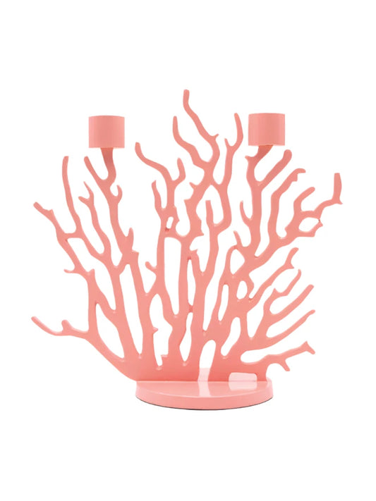 Coral Reef Candle Holder - Peach