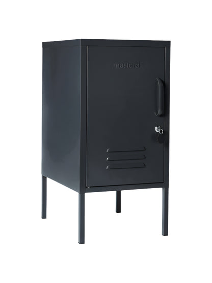 Shortie Metal Nightstand - Anthracite