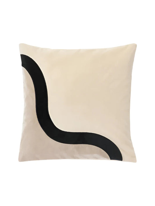 Visma Abstract Cushion Cover - Beige