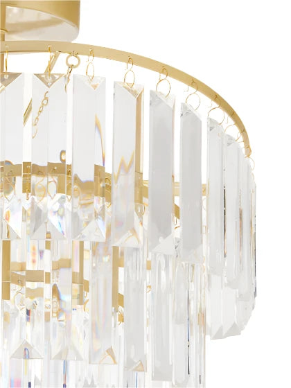 Elsa Chandelier - Gold