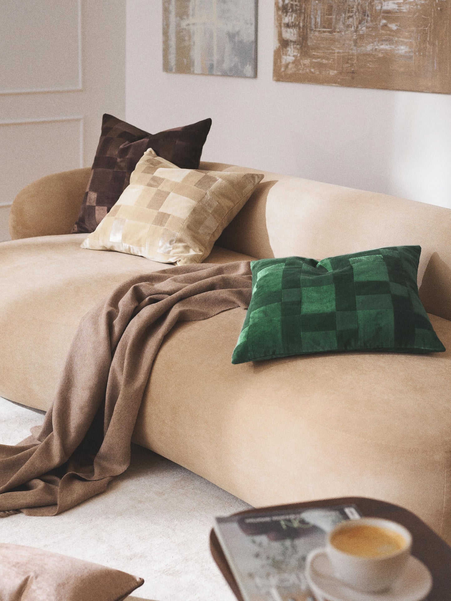 Cushion Cover Bastian - Beige