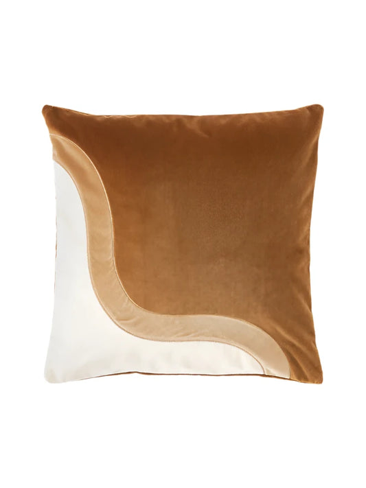 Visma Abstract Cushion Cover - Brown