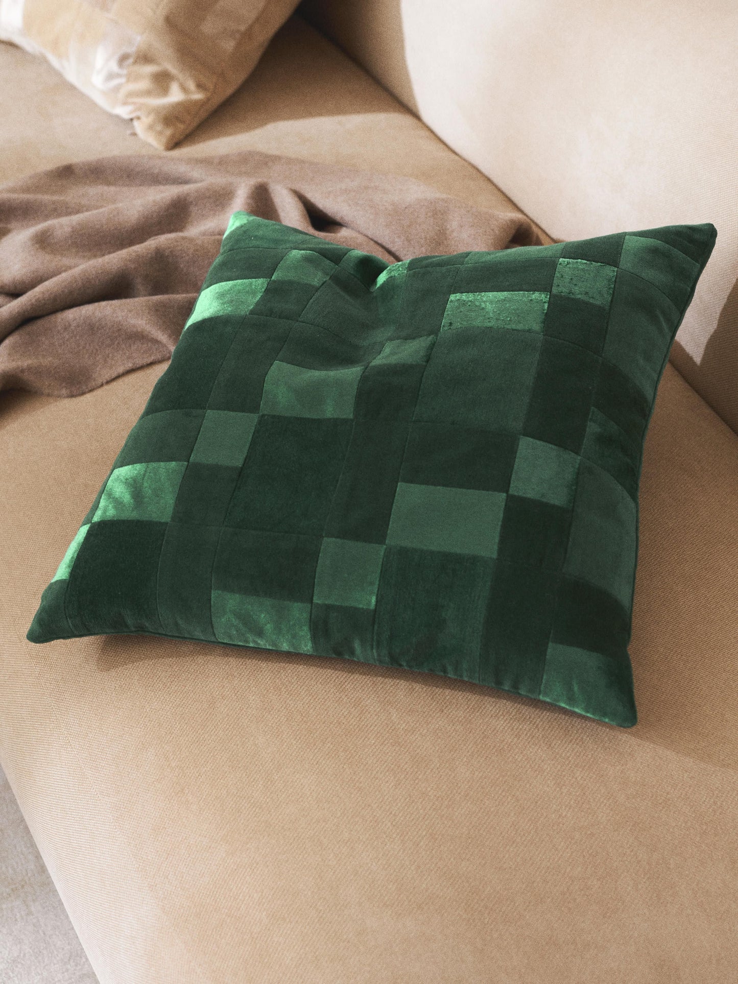 Cushion Cover Bastian - Dark Green