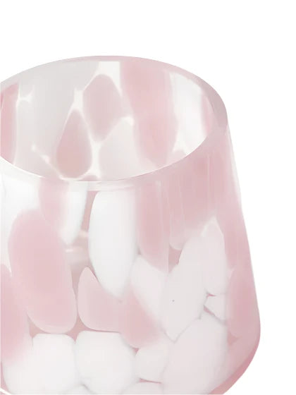 Set of 2 Handmade Tealight Holder Molly - Pink