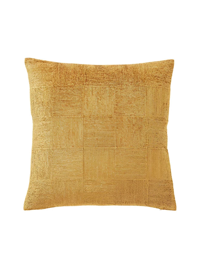 Cushion Cover Chenille - Mustard Yellow