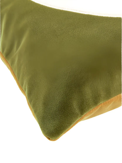 Visma Abstract Cushion Cover - Mustard Yellow