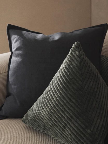 Cushion Cover Vicky -  Dark Grey