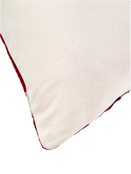 Les Ottomans' Vidia Abstract Cushion Cover - Red