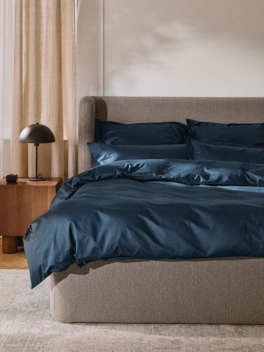 Bed Cover Set Premy - Dark Blue