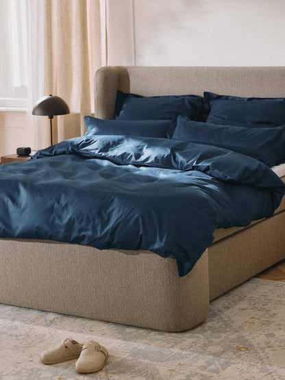 Bed Cover Set Premy - Dark Blue