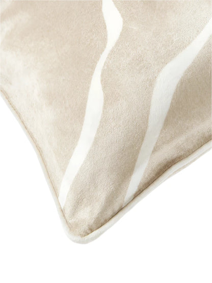 Small Velvet Cushion Cover Serendipity - Beige