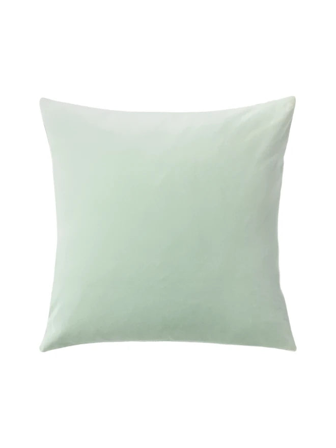 Embroidered Shelby Cushion Cover - Green