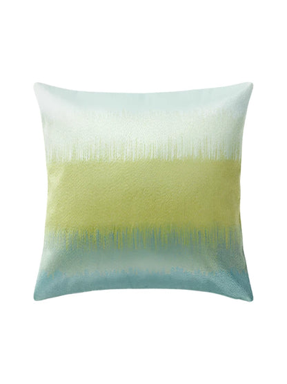 Embroidered Shelby Cushion Cover - Green