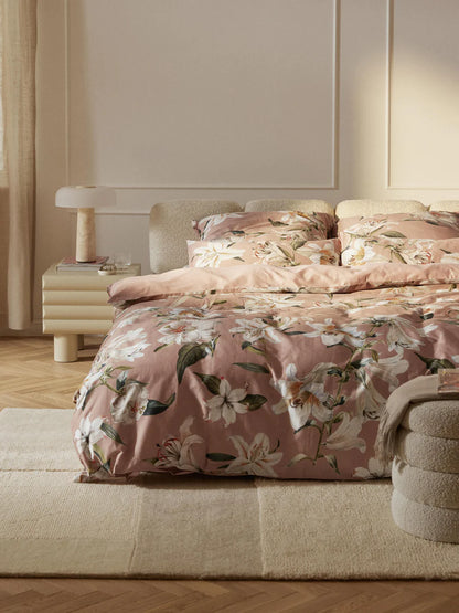 Juego de funda de cama Floriade - Rosa