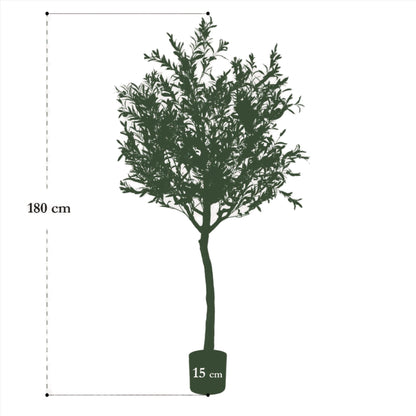 Artificial Tree - Olea Europaea - Olive tree - 115 cm up to 180 cm