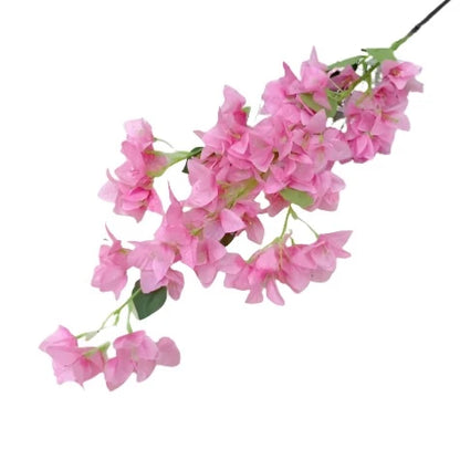 Plum Blossom Simulation Flower 78Cm Bougainvillea Silk Fake Artificial Flower Wedding Living Room Home Decor Floral Arrangement