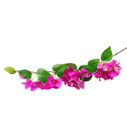 Plum Blossom Simulation Flower 78Cm Bougainvillea Silk Fake Artificial Flower Wedding Living Room Home Decor Floral Arrangement