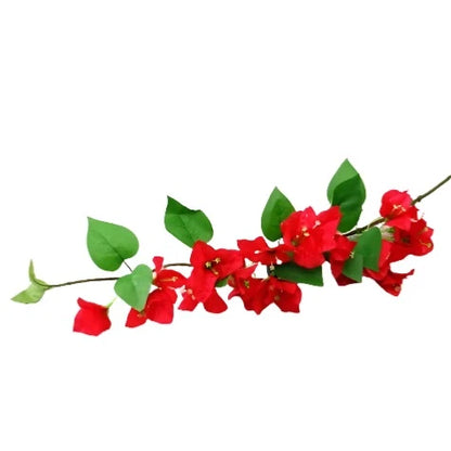 Plum Blossom Simulation Flower 78Cm Bougainvillea Silk Fake Artificial Flower Wedding Living Room Home Decor Floral Arrangement