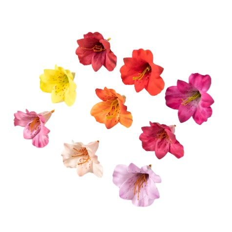 10 Pieces Artificial Flowers Silk Butterfly Orchid for Wedding Home Decoration Accessories Brooch Diy Christmas Wreath Candy Box