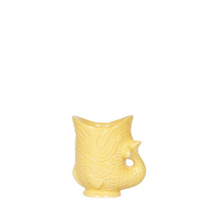 Vis Decoratieve Pot - Geel - 6cm