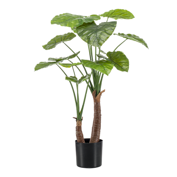 Planta Artificial - Alocasia Oreja de Elefante - 110 cm