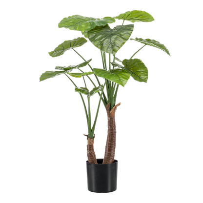 Planta Artificial - Alocasia Oreja de Elefante - 110 cm