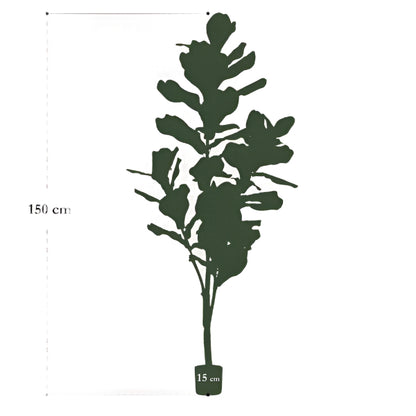 Planta Artificial – Ficus Lyrata - 150 cm