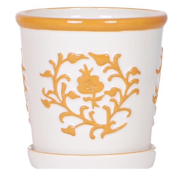 Malaga Pot - Oranje - 12cm