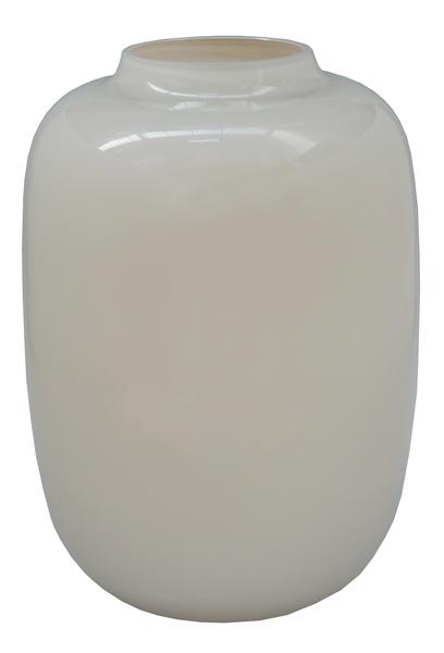 Arctic Ivory -Glass Vase - M - H35 W25