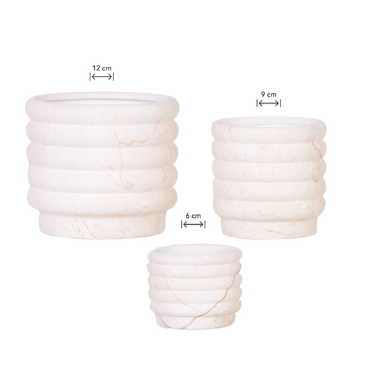 Combo Deal - Marble Light Pots