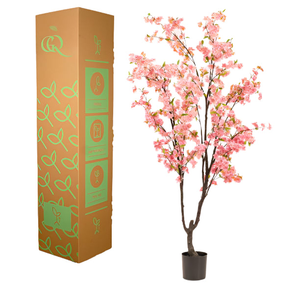 Planta Artificial Prunus Rosa – 210 cm