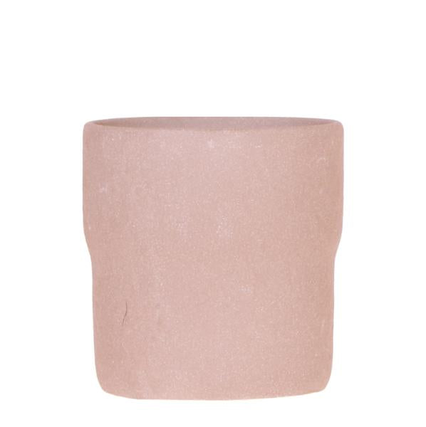 Rustieke decoratieve pot zand - 9cm