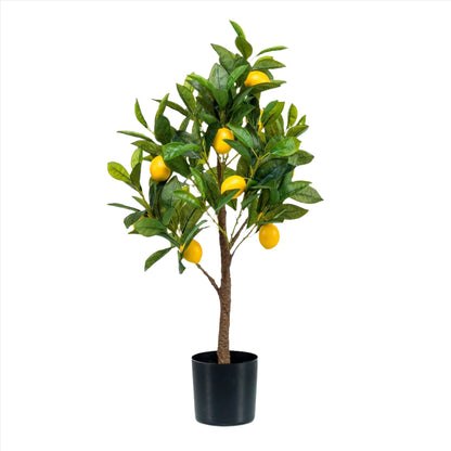 Árbol Artificial - Citrus Limonia - Limonero - 75 cm