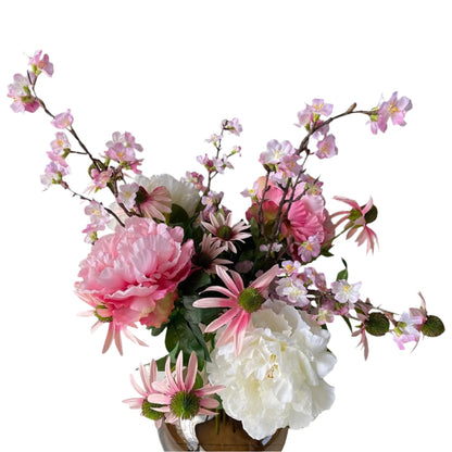 Artificial Bouquet - L - Pink Summer - 80cm