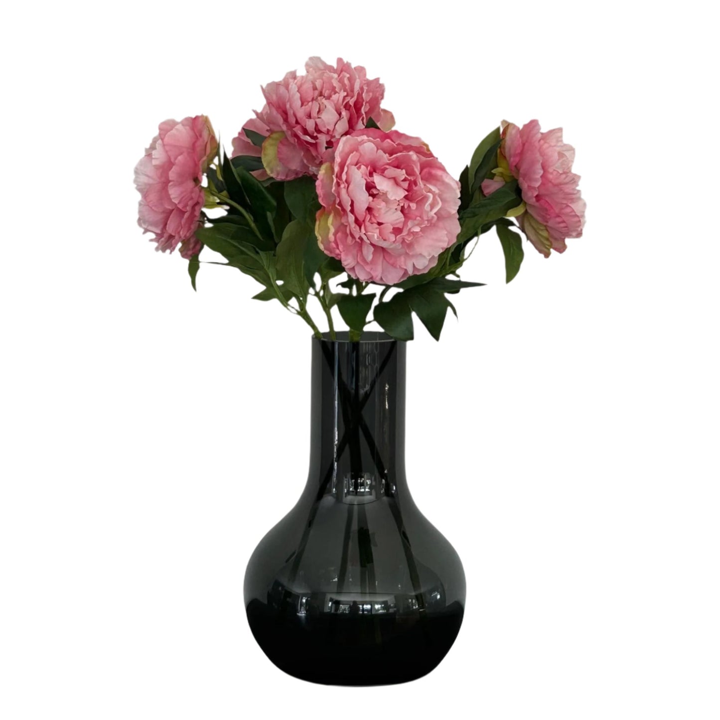 Artificial Flowers Solo - Light Pink - Peonies - x 5 - 65cm