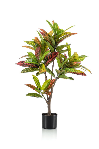 Planta artificial - Croton Codiaeum - Wonder Bush - 100 cm