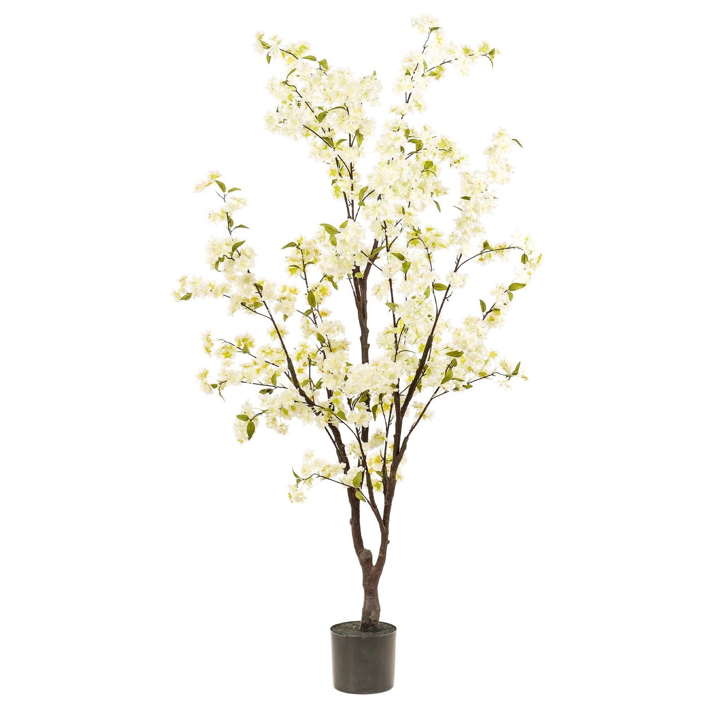 Artificial Cherry Blossom Tree - White - 175cm