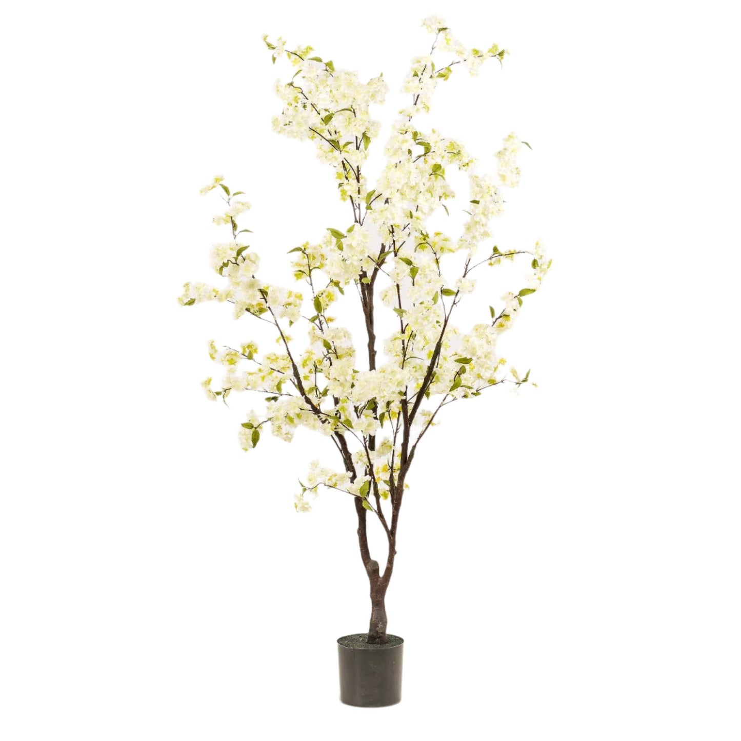 Artificial Cherry Blossom Tree - White - 175cm