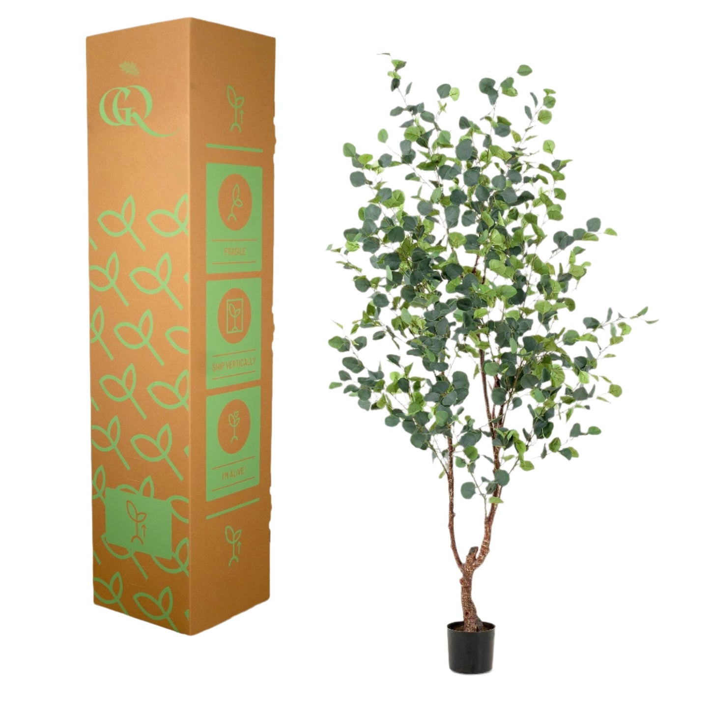 Artificial Tree - Eucalyptus - Blue Gum Tree - 180 cm