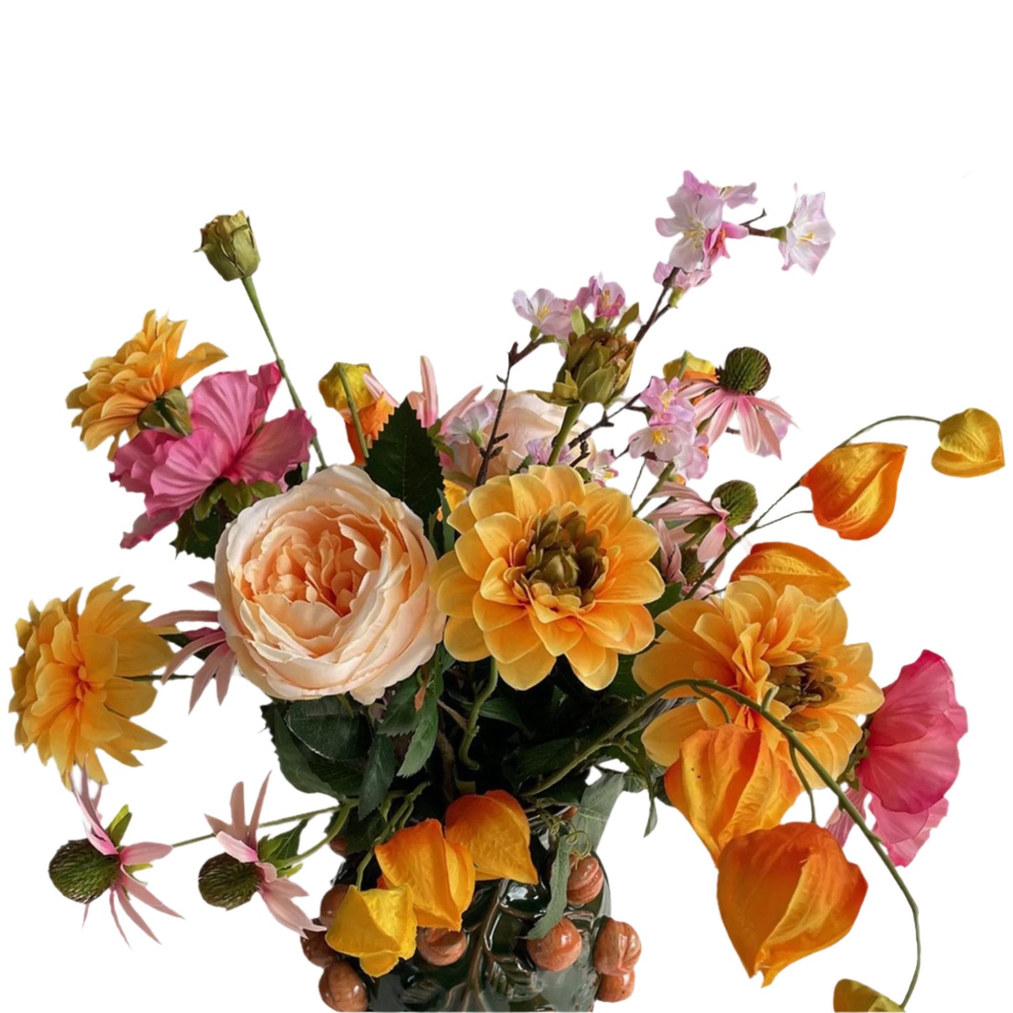 Artificial Bouquet - L - Orange Summer - 80cm