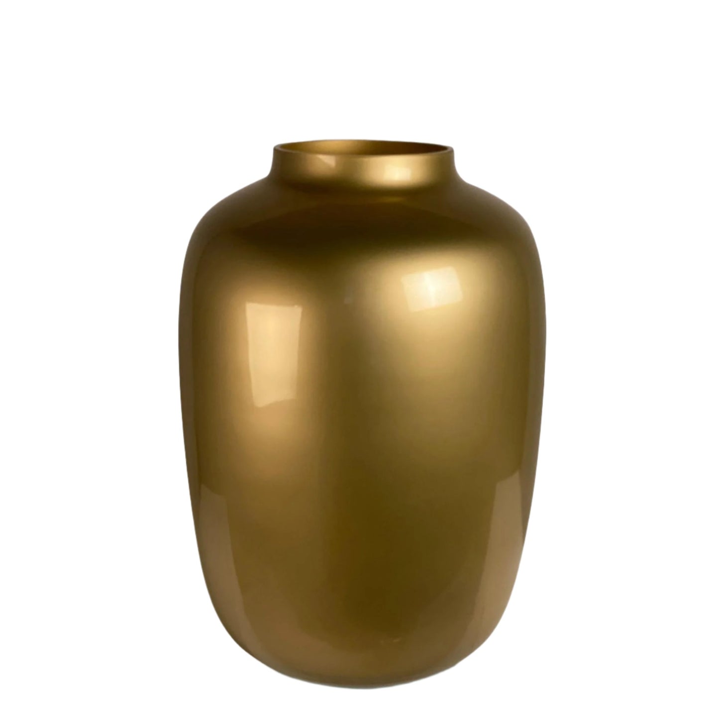 Glass Vase - Gold - Arctic - M - H35 W25